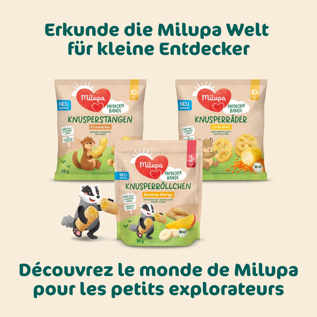 MILUPA Bio Knusperröllchen, Bild 5 von 6