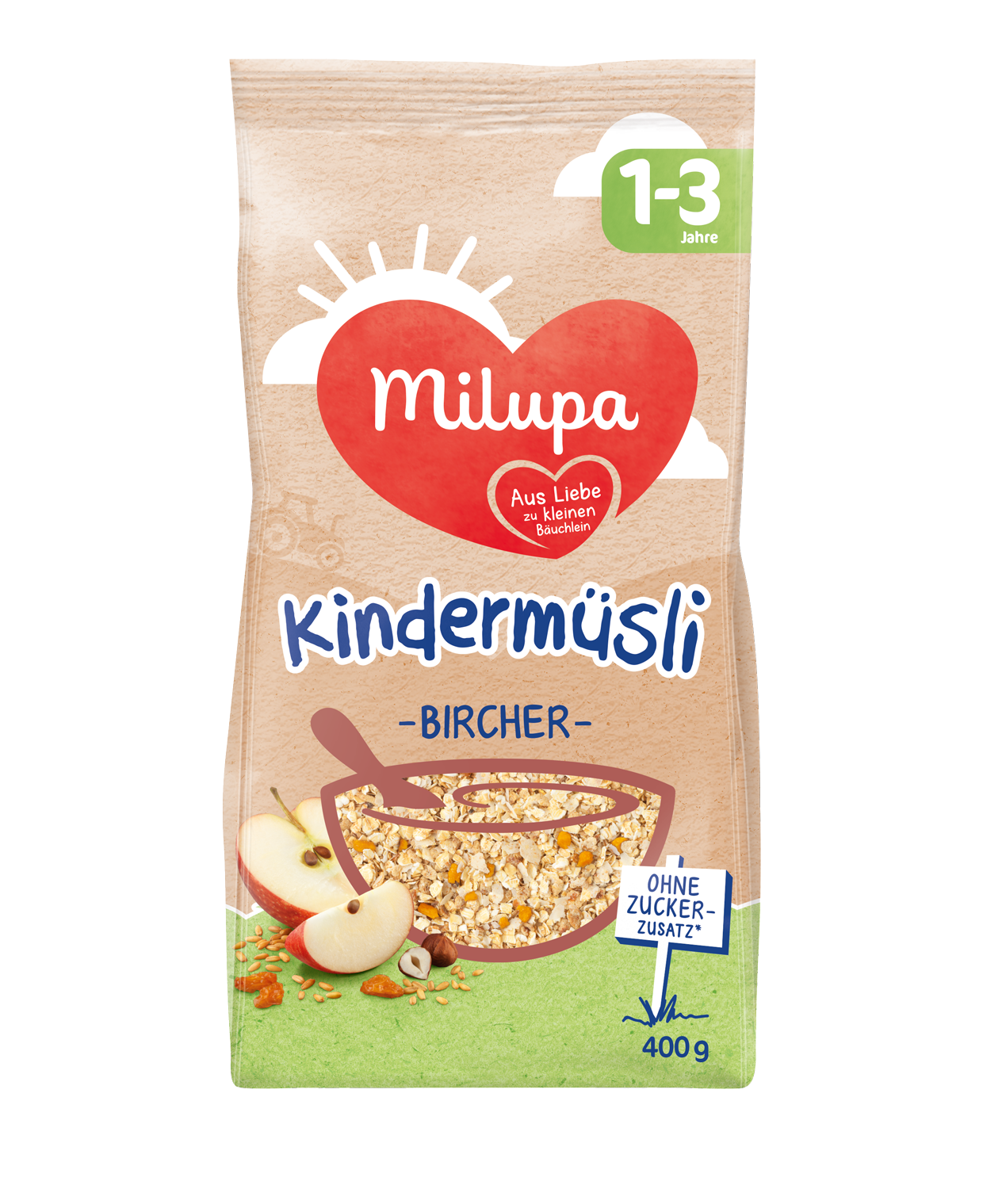 MILUPA Kindermüsli zartes Bircher