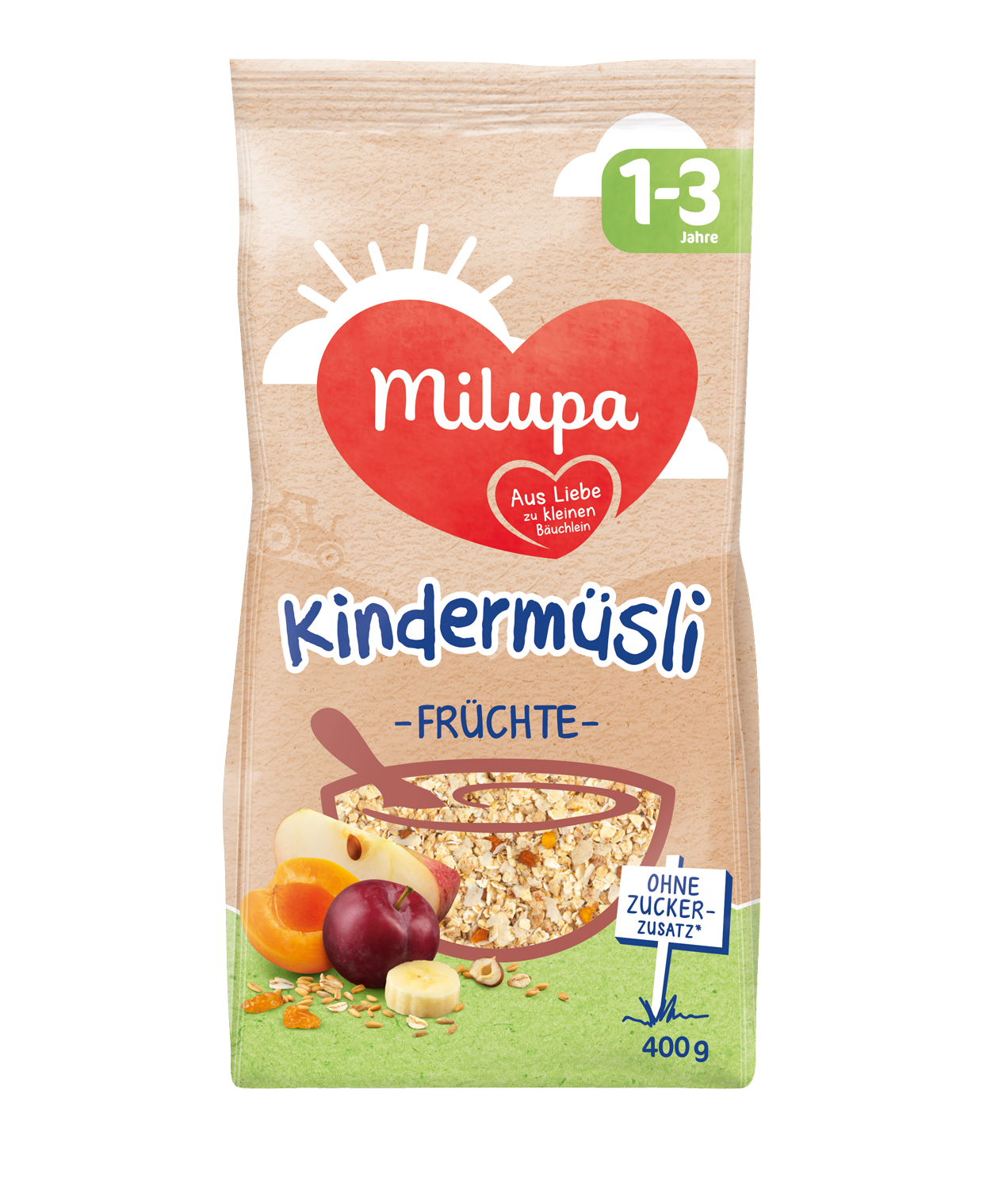 MILUPA muesli aux fruits pour enfants, image principale