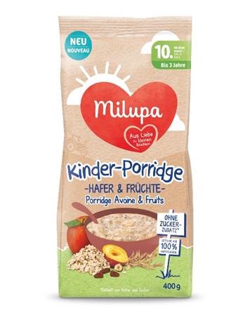 MILUPA Porridge avec avoine et fruits