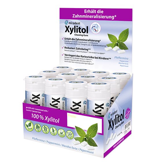 MIRADENT Xylitol Chewing Gum, image principale