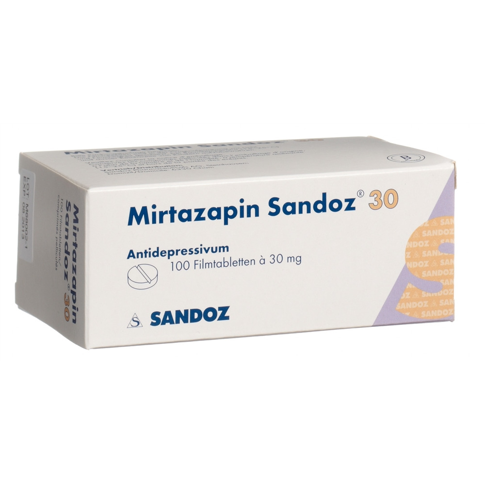 MIRTAZAPINE Sandoz 30 mg, Hauptbild