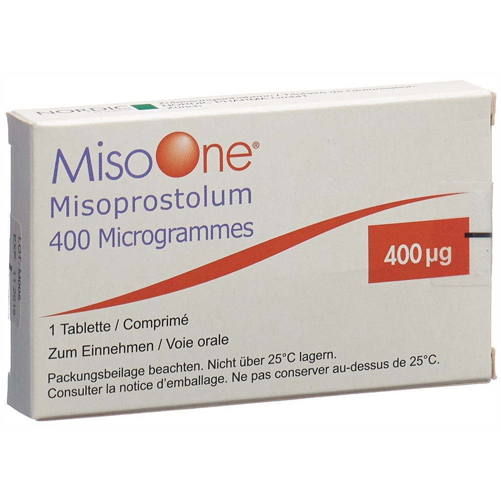 MisoOne Tabl 400 mcg Blist 1 Stk, Hauptbild