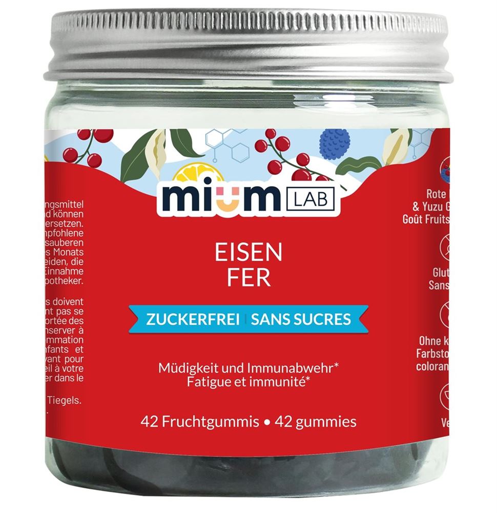 MIUMLAB Gummies Eisen, Hauptbild