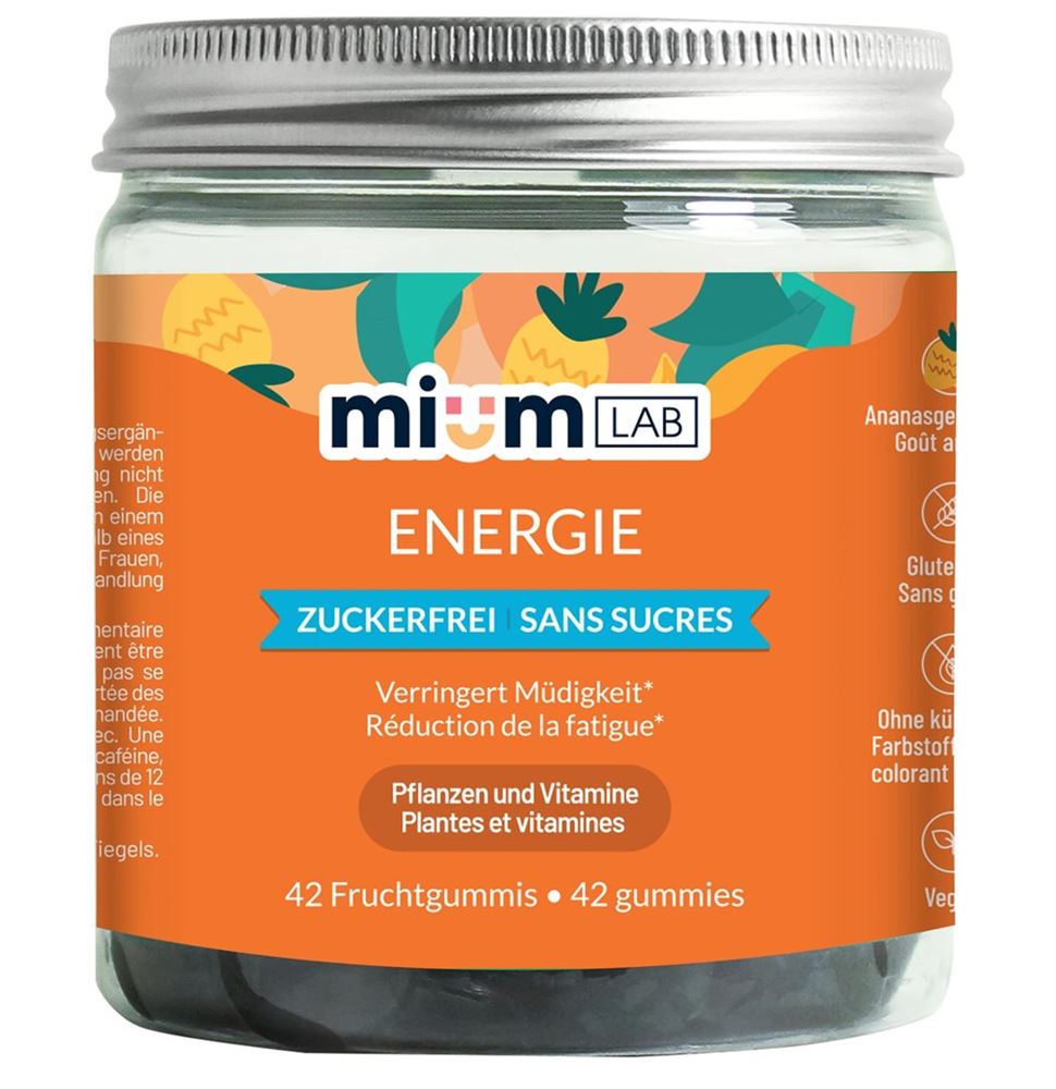 MIUMLAB gummies énergie, image principale