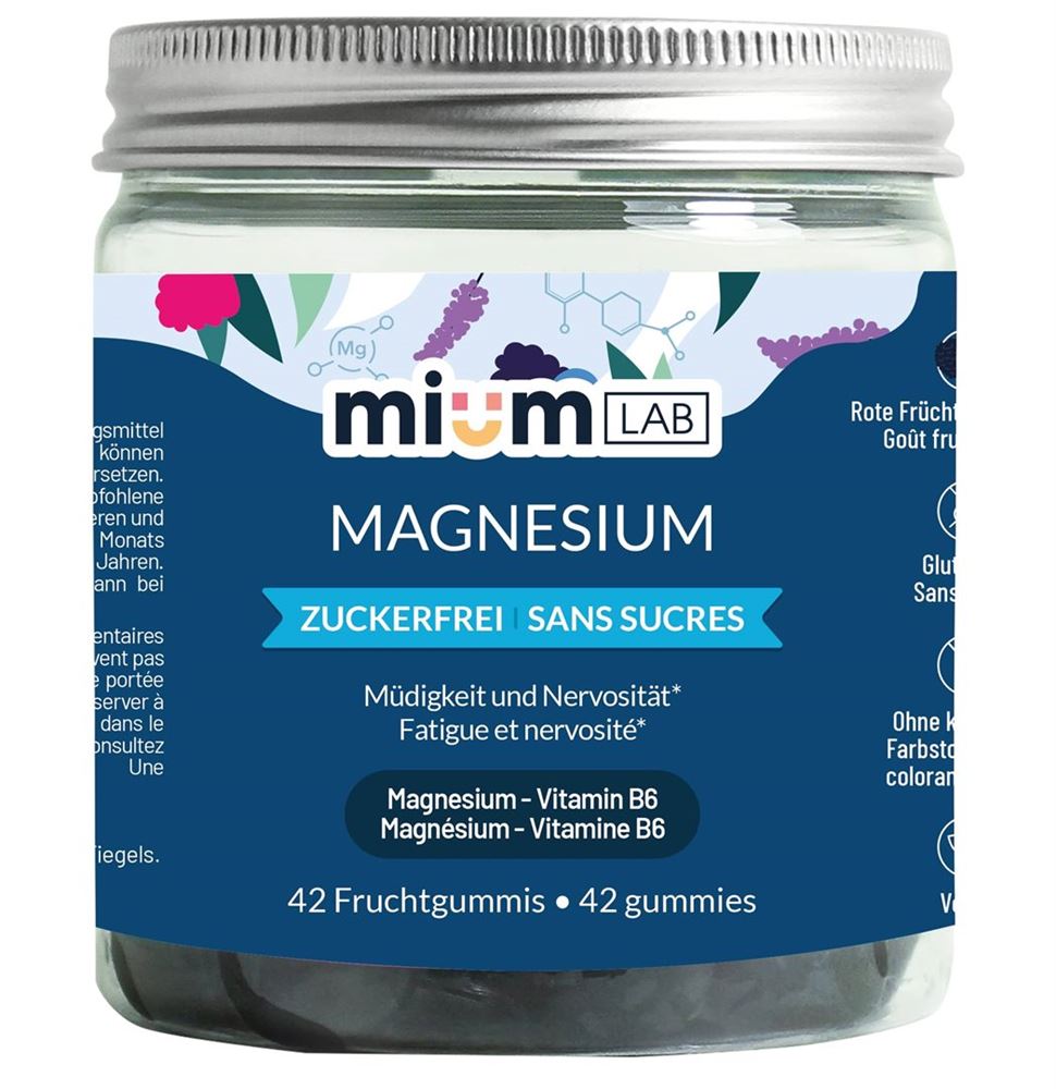 MIUMLAB Gummies Magnesium, Hauptbild