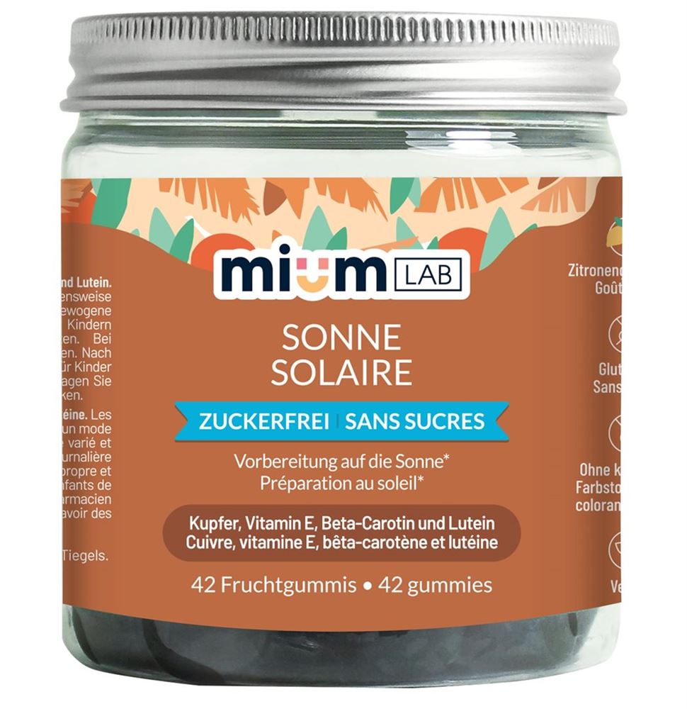 MIUMLAB gummies solaire, image principale