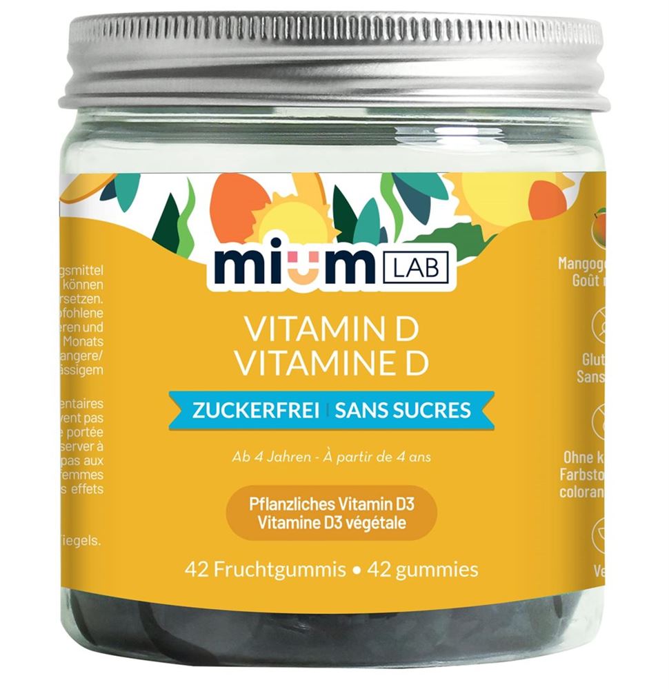 MIUMLAB Gummies Vitamin D, Hauptbild