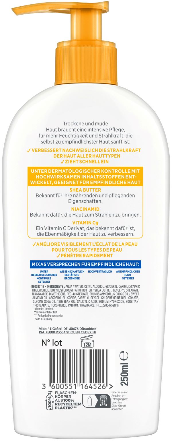 MIXA Niacinamide Bright Lotion, Bild 2 von 5