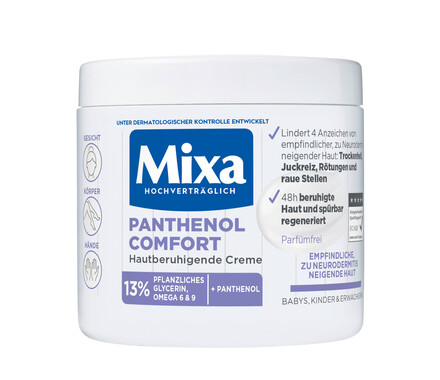 MIXA Panthenol Comfort Hautberuhigende Creme