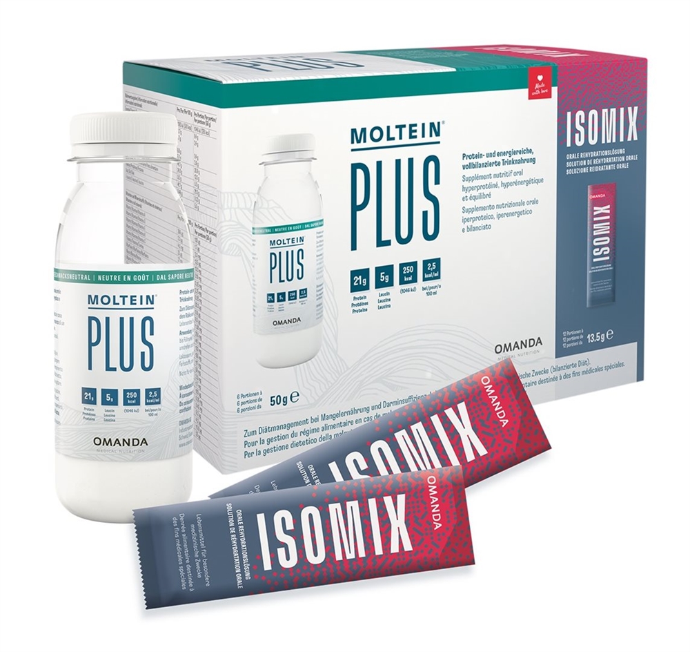 moltein PLUS 2.5 Ready2Shake goût neutre 6 flacons 50 g, image 2 sur 3