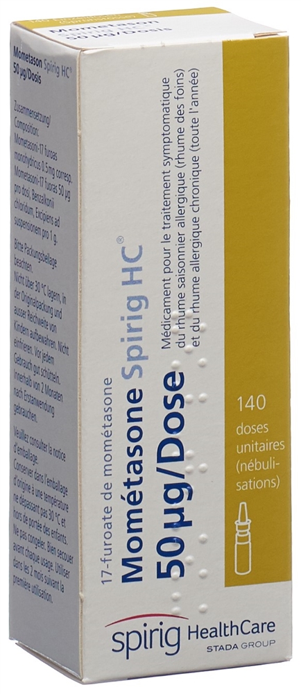 MOMETASONE Spirig HC 0.05 mg/Dosis, image 2 sur 2