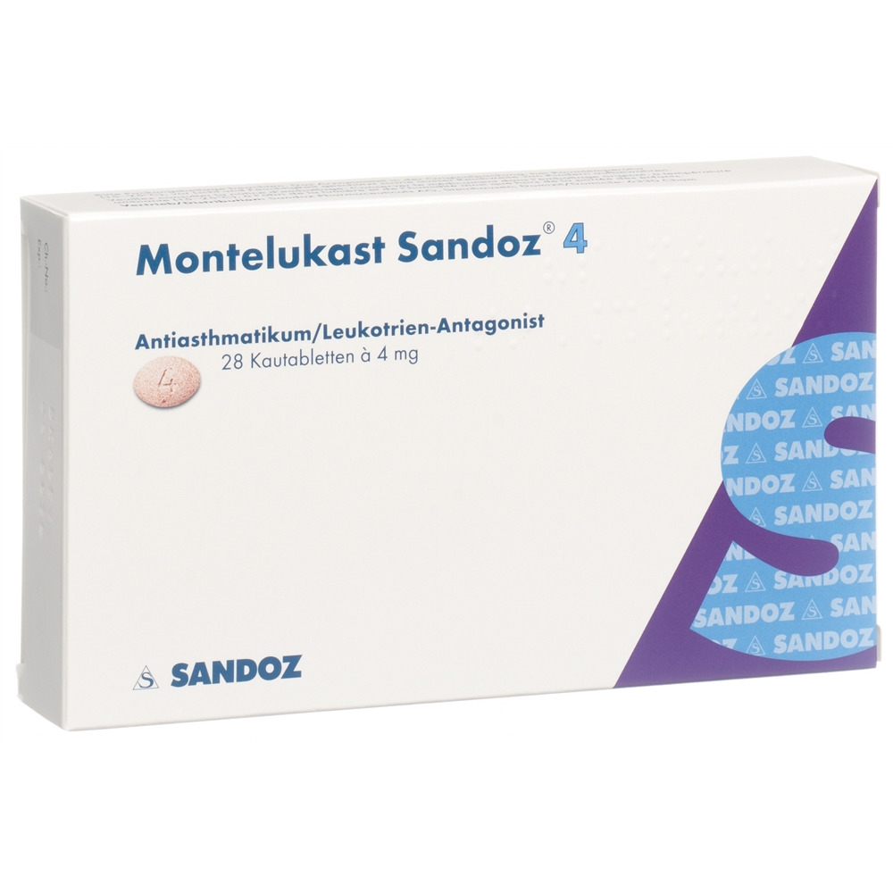 MONTELUKAST Sandoz 4 mg, image principale