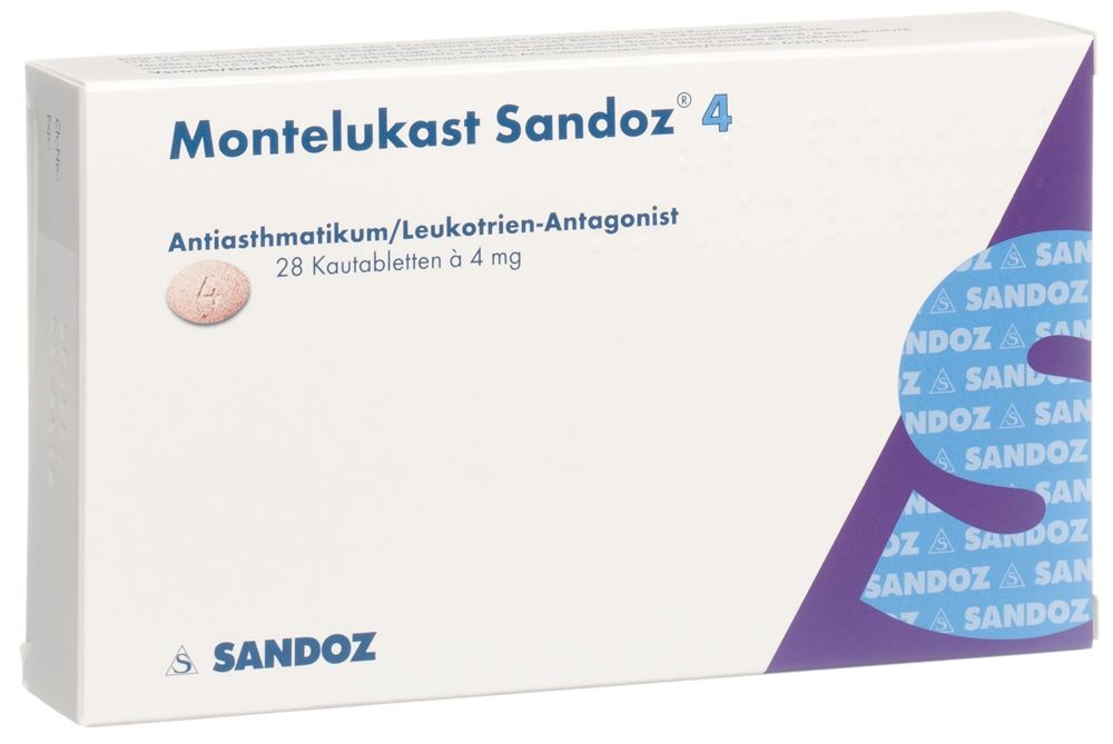 MONTELUKAST Sandoz 4 mg, image principale