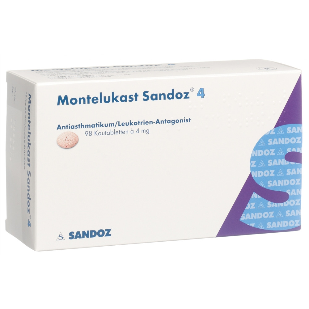 MONTELUKAST Sandoz 4 mg, image principale