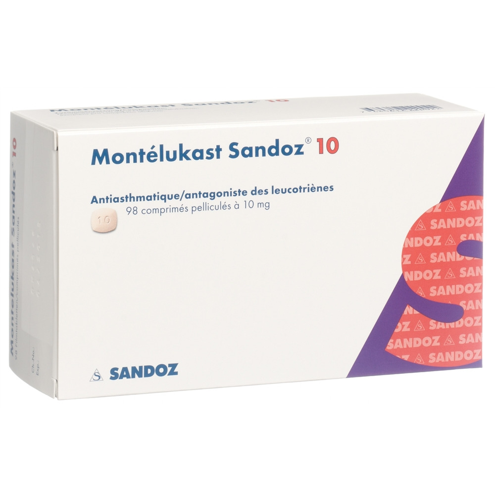 MONTELUKAST Sandoz 10 mg, image 2 sur 2