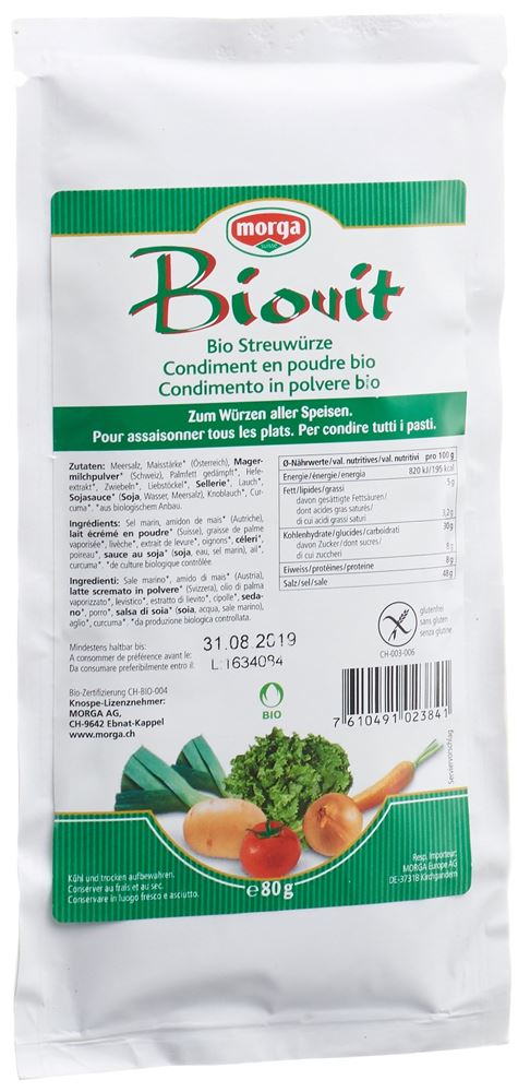 MORGA Biovit condiment poudre, image principale