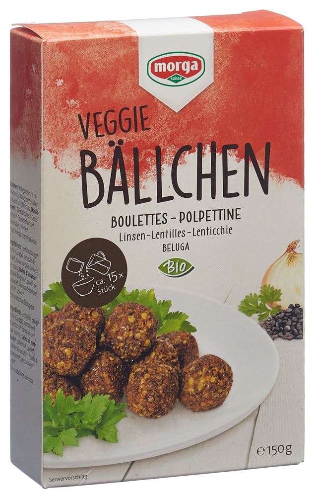 MORGA boulettes de lentilles, image principale