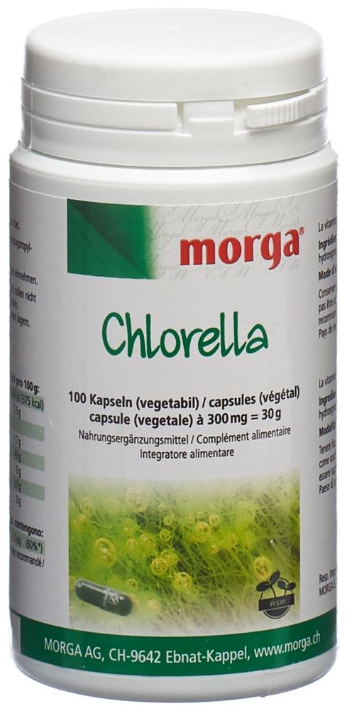 MORGA chlorella capsules végétales
