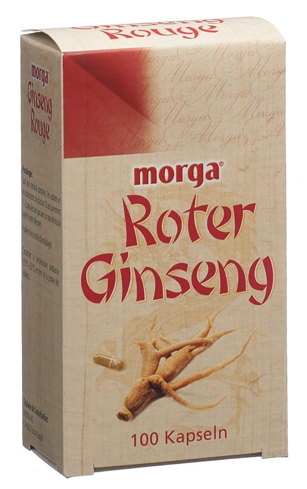 MORGA Ginseng rouge