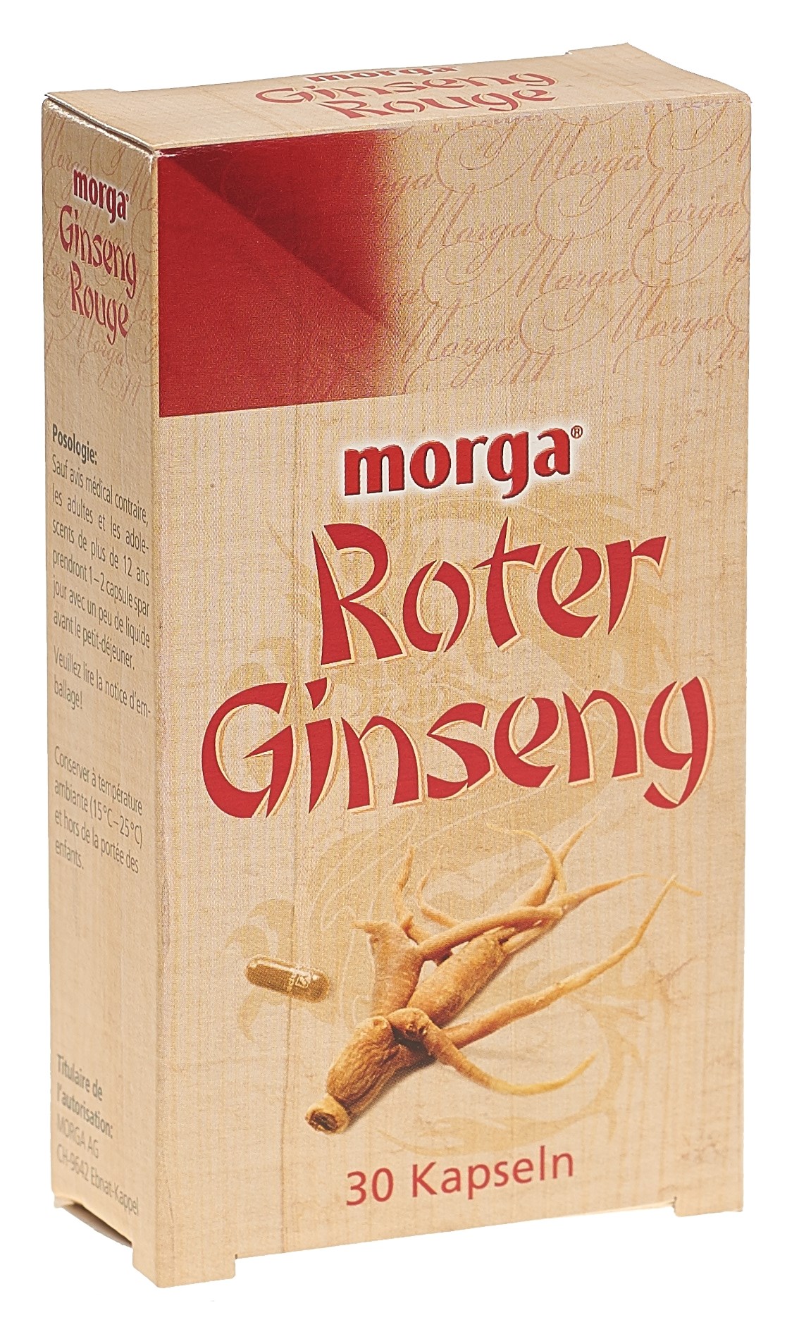 MORGA Ginseng rouge, image principale