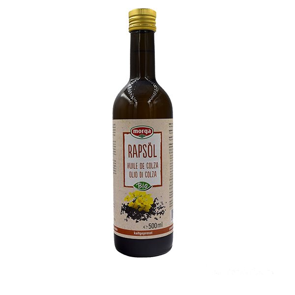 MORGA huile colza bio pressé froid