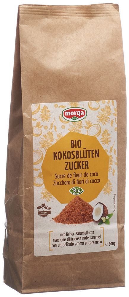 MORGA Kokosblütenzucker, Hauptbild