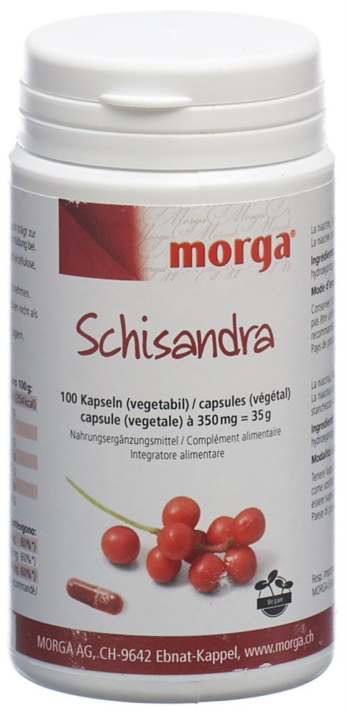 MORGA schisandra capsules végétale, image principale