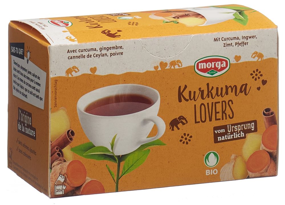 MORGA thé Curcuma Lovers, image principale