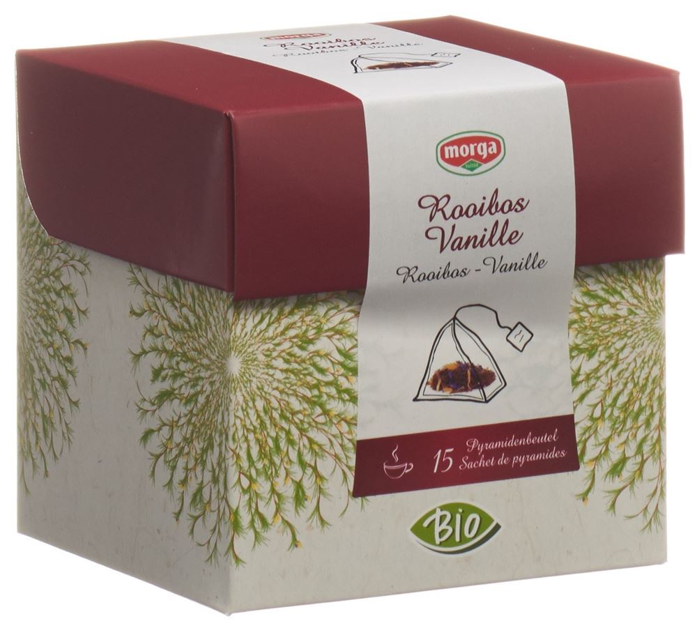 MORGA tisane rooibos-vanille sachet de pyramides