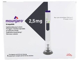 MOUNJARO Inj Lös 2.5 mg/0.5ml Fertigpen Fertpen 4 Stk, Hauptbild
