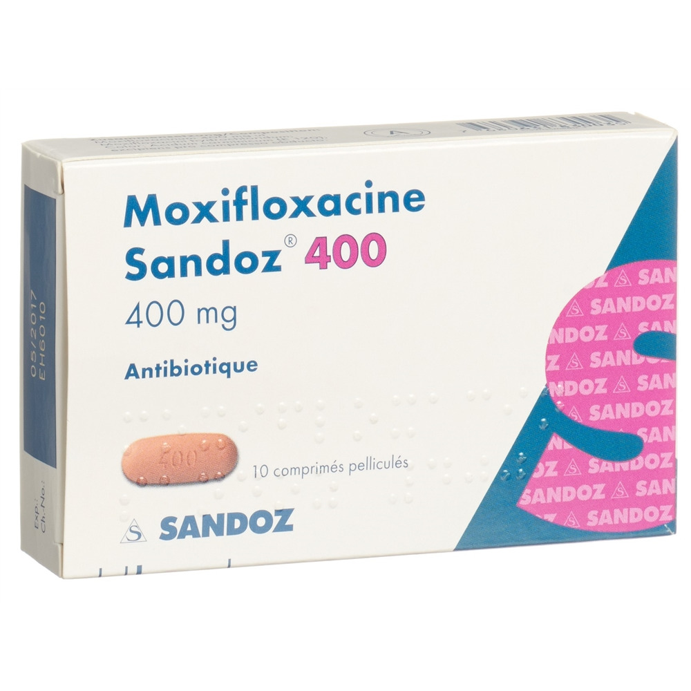 MOXIFLOXACINE Sandoz 400 mg, image 2 sur 2