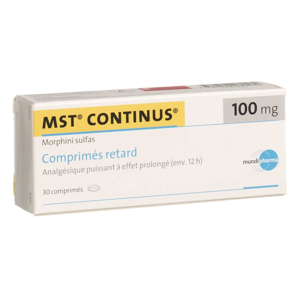 MST CONTINUS cpr ret 100 mg blist 30 pce, image 2 sur 2