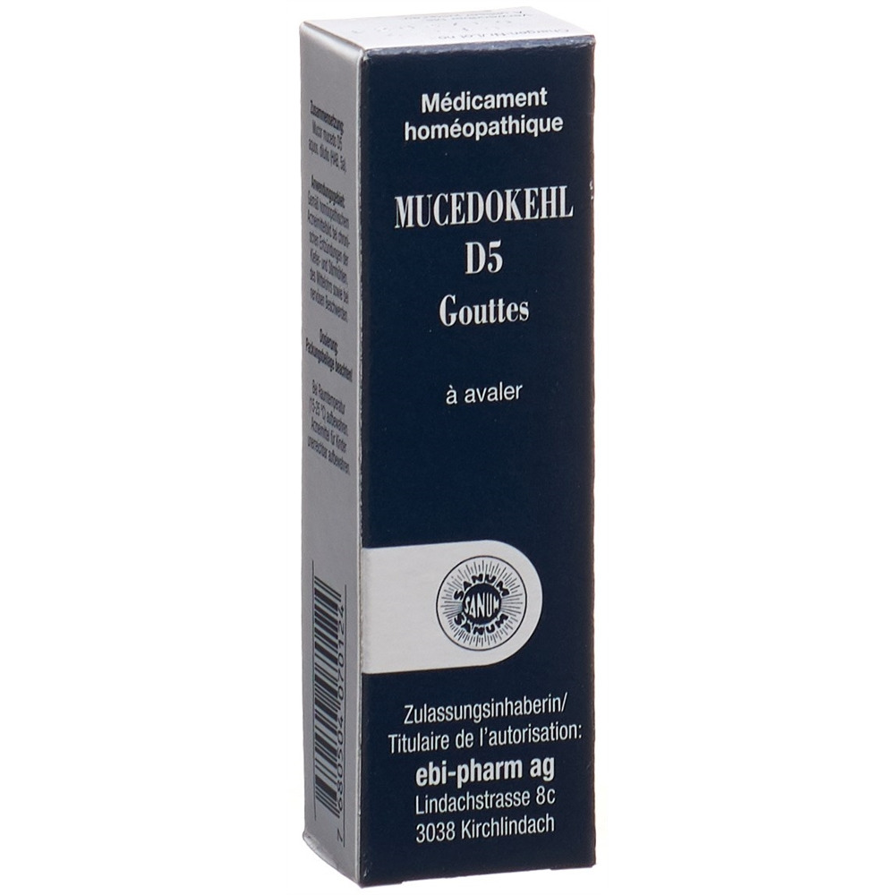 Mucedokehl gouttes 5 D fl 10 ml, image 2 sur 2