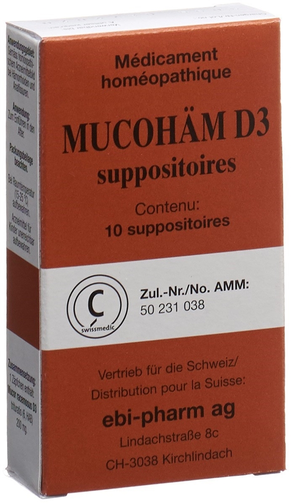 MUCOHAEM Supp Blist 10 Stk, Bild 2 von 2