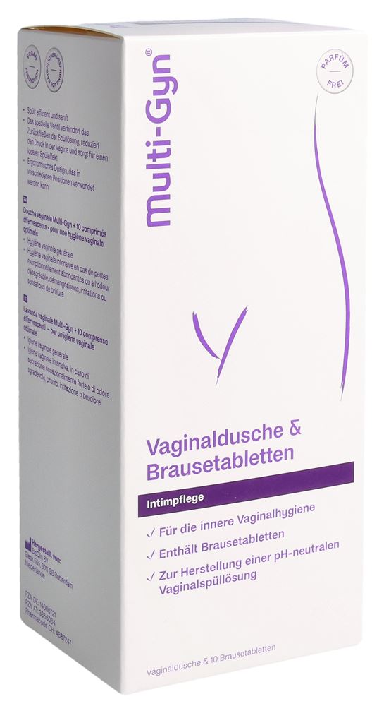 MULTI-GYN combi douche vaginale + comprimés effervescents