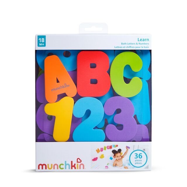 MUNCHKIN Lettres et chiffres pour le bain