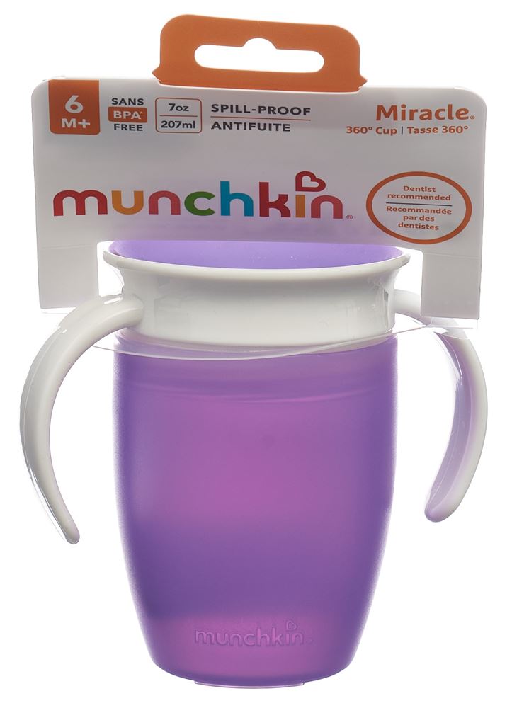 MUNCHKIN Miracle 360° tasse d'apprentissage, image principale