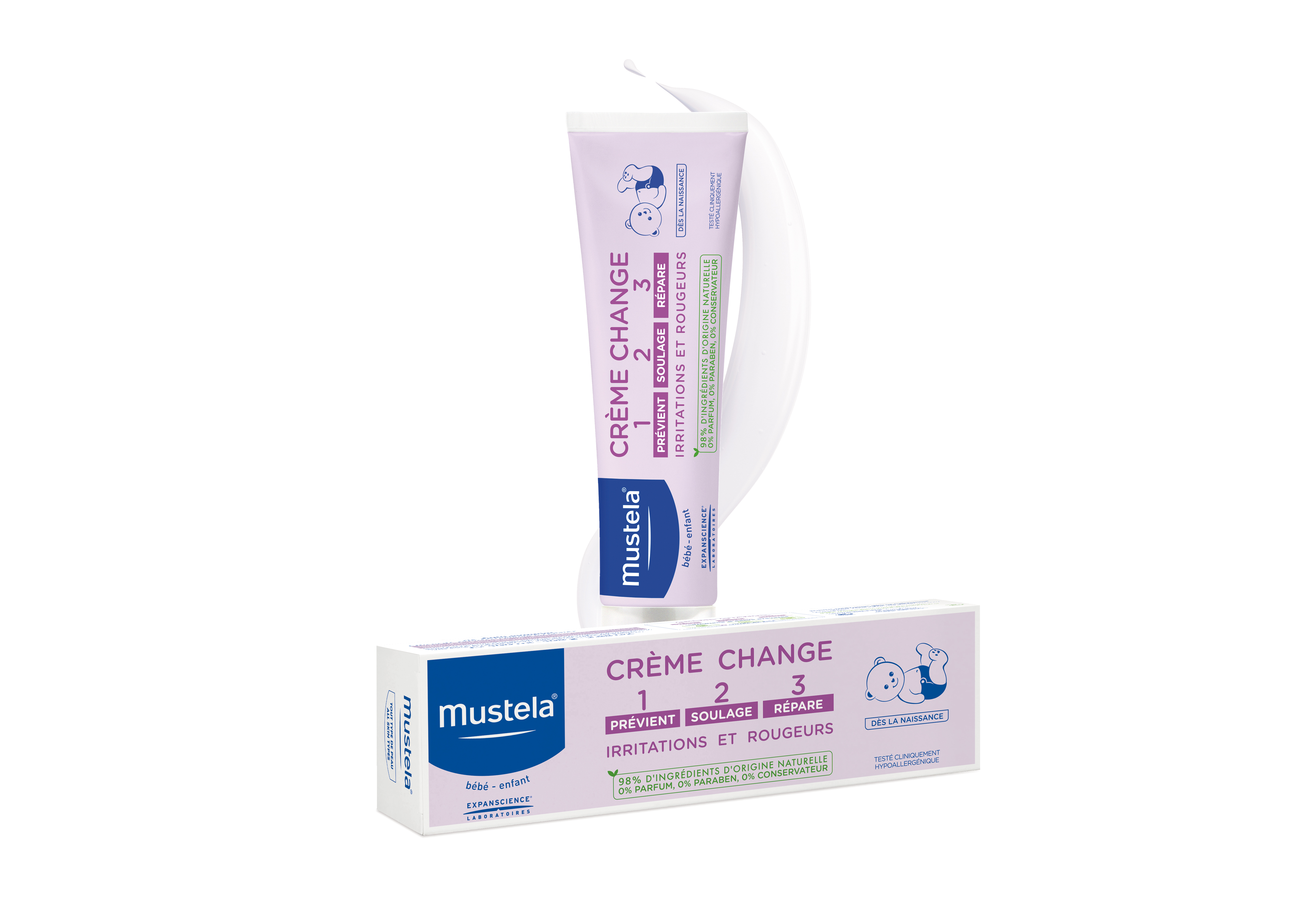 Mustela crème pour le change 1 > 2 > 3, image 2 sur 3