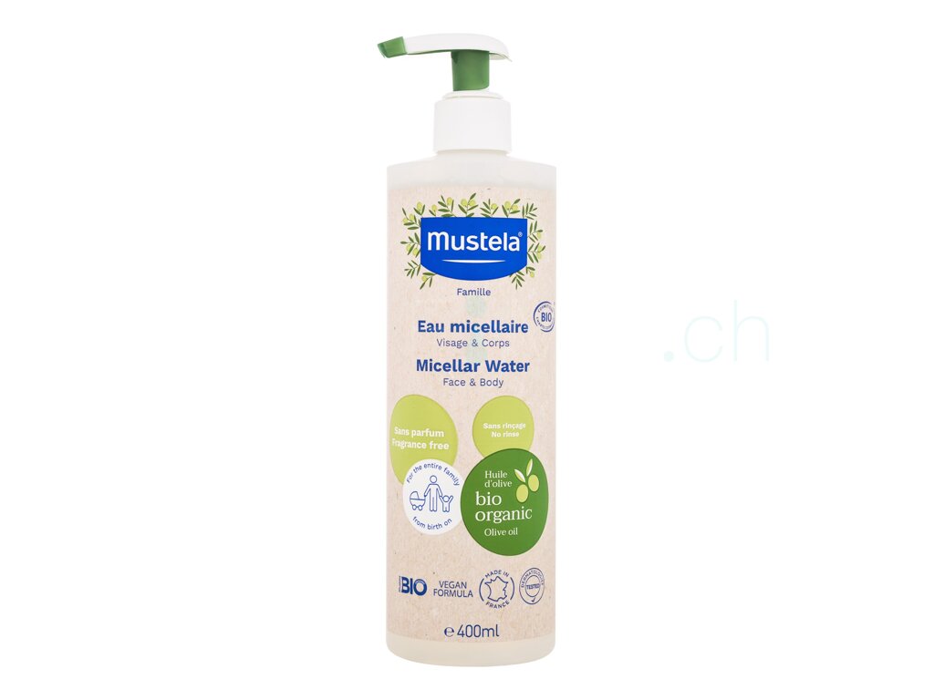 Mustela BIO eau micellaire, image principale