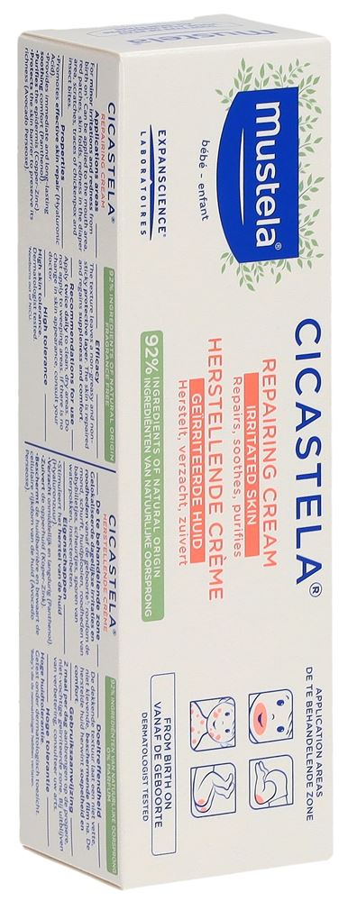 Mustela Cicastela reparierende Creme, Hauptbild
