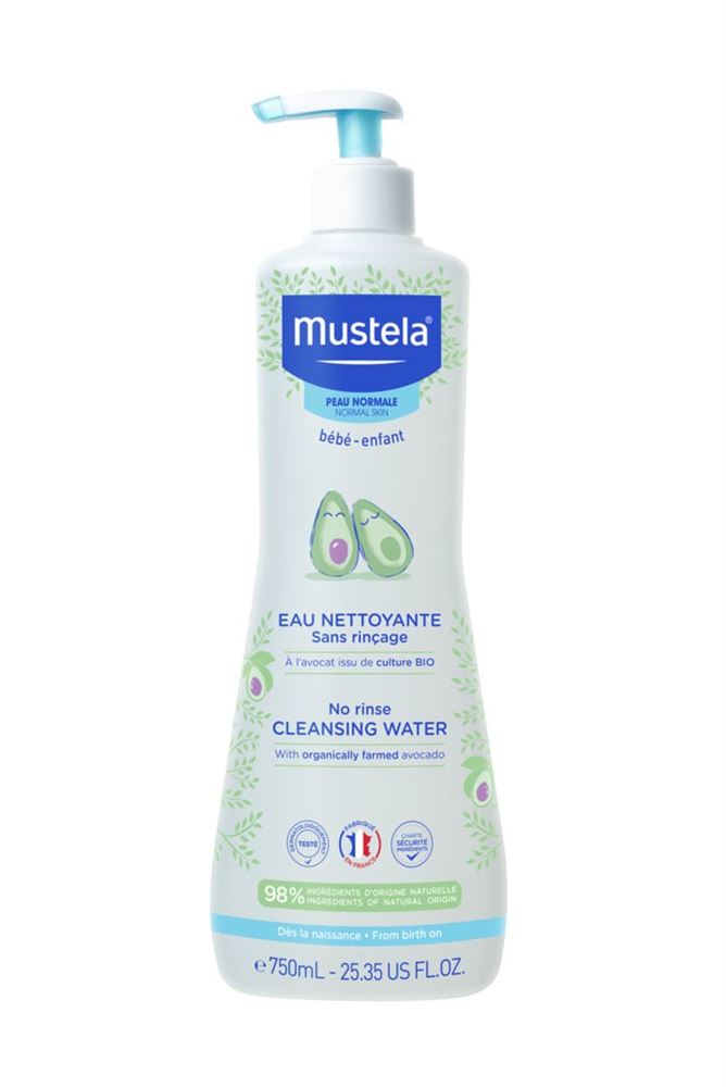 Mustela Eau nettoyante sans rinçage