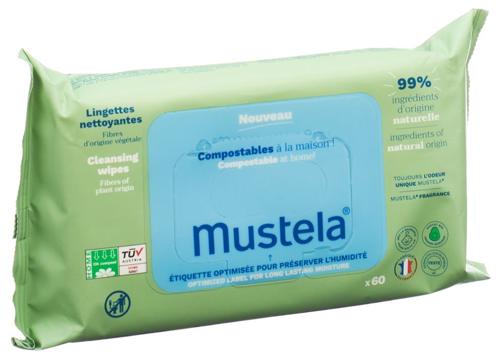 Mustela Feuchttücher normale Haut