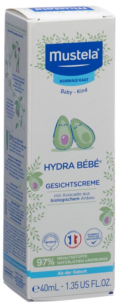 Mustela Hydra Bébé Gesichtscreme