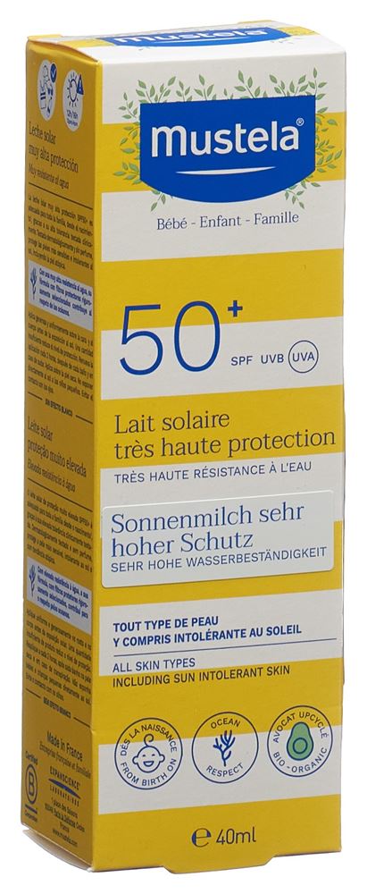 Mustela Solaire lait solaire