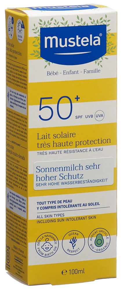 Mustela Sonnenschutz Sonnenmilch