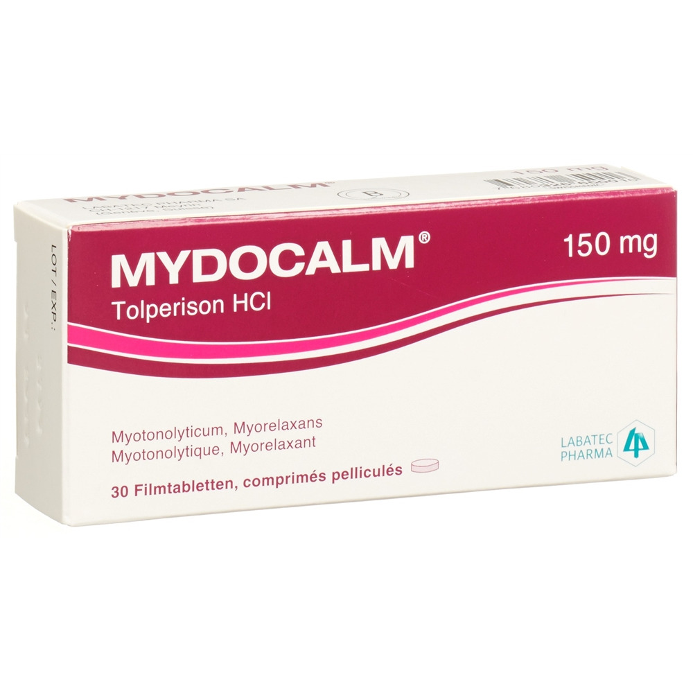 MYDOCALM cpr pell 150 mg blist 30 pce, image principale