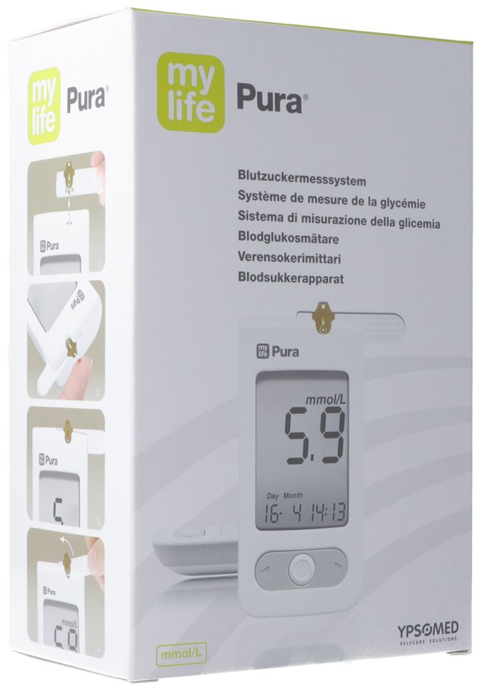 MYLIFE Pura lecteur de glycémie kit