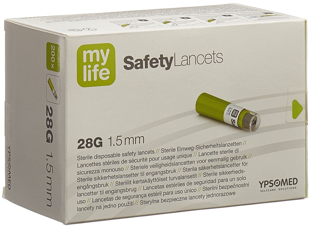 MYLIFE SafetyLancets lancettes de sécurité