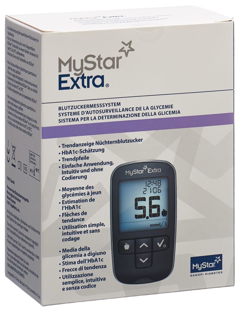 MYSTAR Extra système d'autosurveillance de glycémie